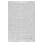 Delhi Geometric White Rug