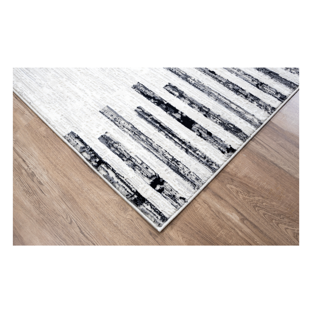 Portfolio Grey Striped Rug