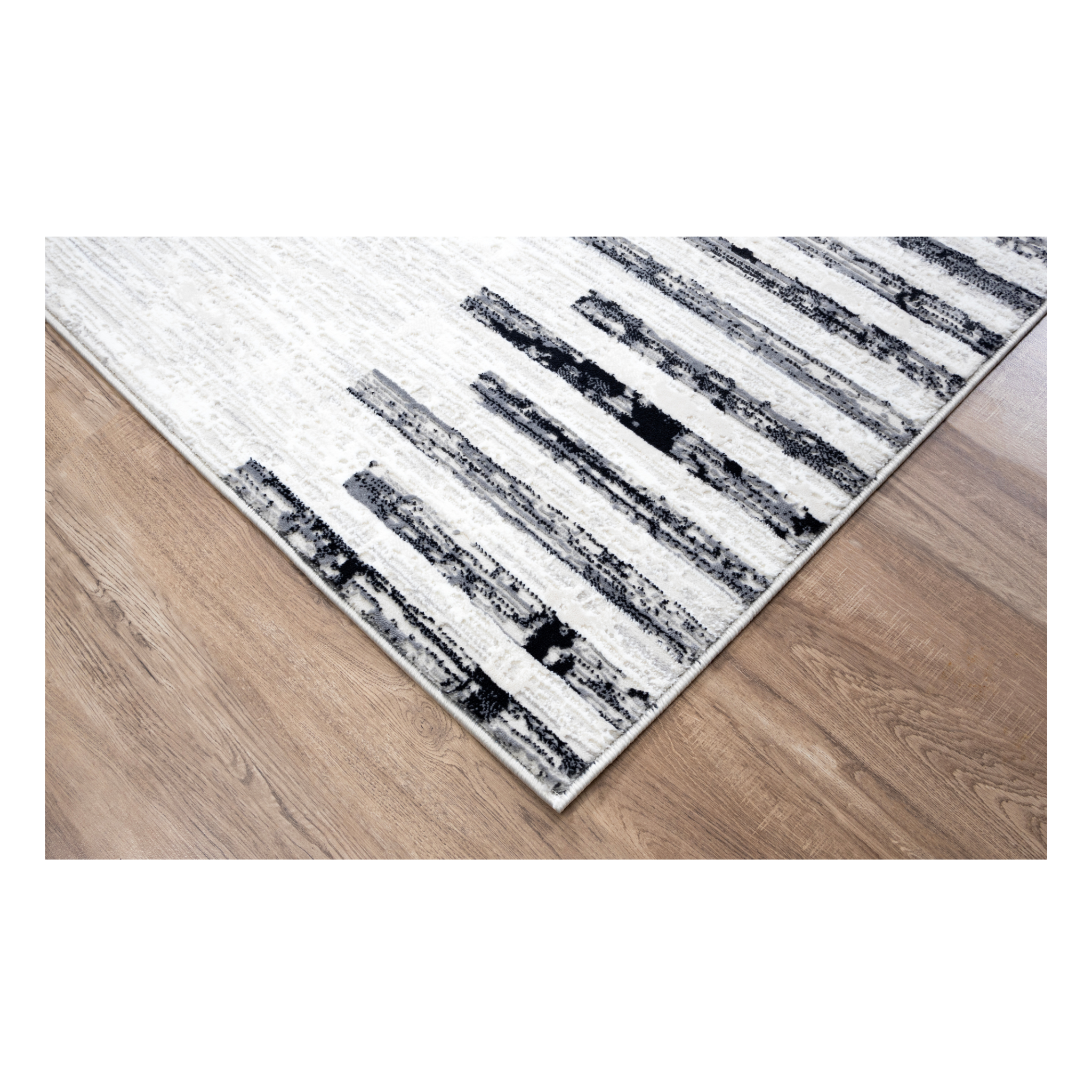 Portfolio Grey Striped Rug